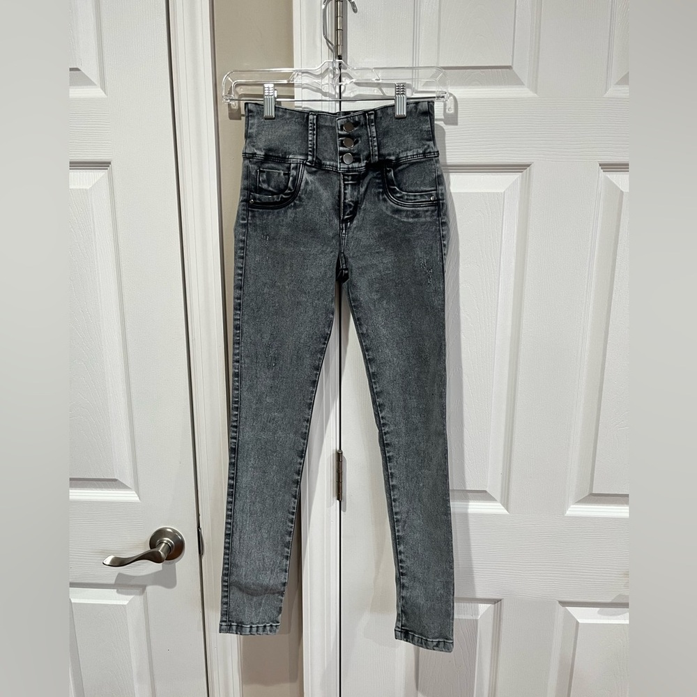 Saved Jeans (Black Distress)